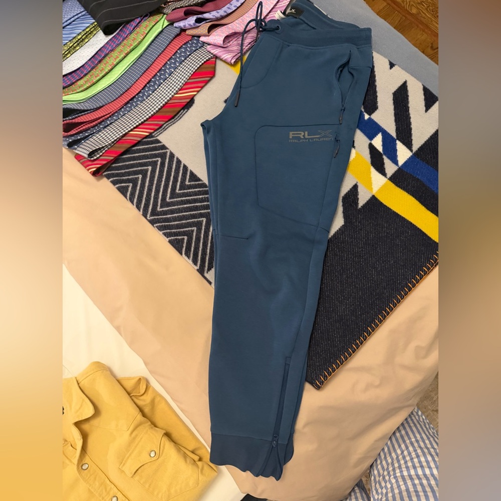 RLX Ralph Lauren Teal Joggers